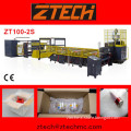 Fully automatic two layers air bubble film making machine single screw design